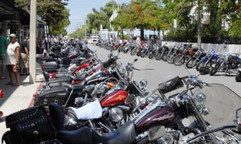 Poker Run 2007 photo - Duval Street, Key West